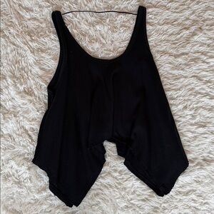 Free People We the Free Black Sing La La Top Swing Tank Size XS